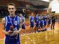Utkání gymnázií v hale Vodova
